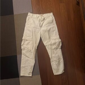 Levi’s Women’s White Cargo Pants